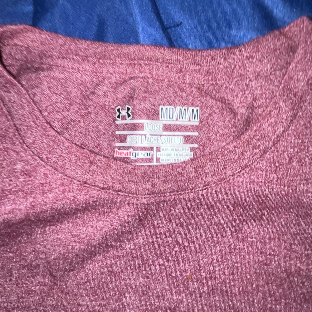 Under Armour Maroon Performance Tee